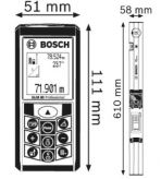 Дальномер уклономер GLM 80+R60 Bosch