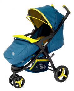 LikoBaby Коляска BT-1218B Джинсовый