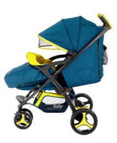 LikoBaby Коляска BT-1218B Джинсовый