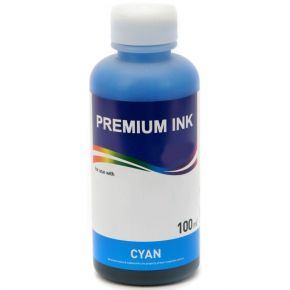 Чернила InkTec для Canon картриджей PGI-1400, PGI-2400, Cyan (голубые) водные, 100 мл
