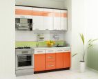 Кухонный гарнитур Оранж, длина 200 см