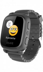 Часы Elari KidPhone 2 Black (Черный) Elari Часы Elari KidPhone 2 Black (Черный)