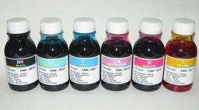 Чернила (краска) Ink-Mate для Epson T50, T59, 1410, TX650, R290, TX700, TX800, EIM-290, комплект 6 x 100 мл