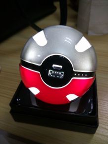 Портативное зарядное устройство Покебол, Magic Ball Powerbank 10000 mAh