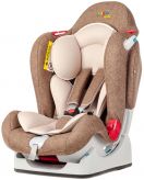 Детское автокресло Liko Baby LB 510 Brown linen