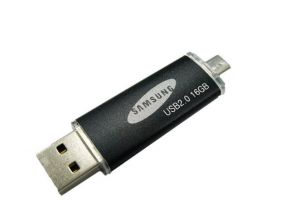 Flash носитель + micro OTG 16Gb