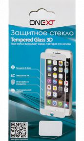 Защитное стекло One-XT для iPhone 7 3D (закругленное) One-XT Защитное стекло One-XT для iPhone 7 3D (закругленное)