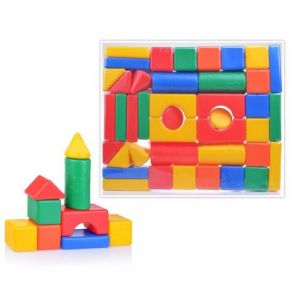 Крошка Я Строительный набор 41 элемент (кубики 6х6 см)