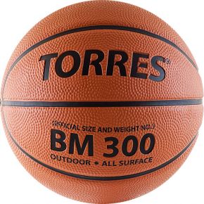 Мяч баскетбольный TORRES BM300 размер 3
