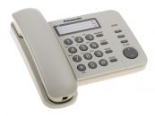 Телефон проводной Panasonic KX-TS2352RUW белый Panasonic