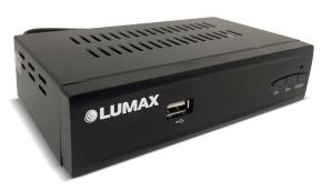 Приставка для цифрового ТВ Lumax DV3203HD черная lumax
