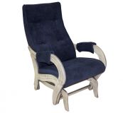 Кресло-качалка Модель 708, Verona 37 Denim Blue-велюр
