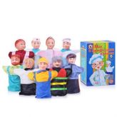 Русский стиль Кукольный театр на руку Мы в профессии играем 9 персонажей