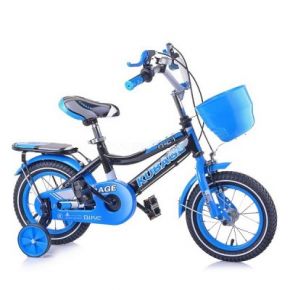 КНР Велосипед детский голубой, колеса 12 дюймов