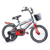 КНР Велосипед детский красный, колеса 16 дюймов