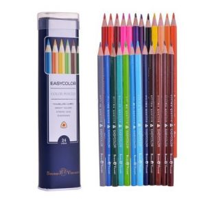 Bruno Visconti Цветные карандаши 24 цвета в металической тубе