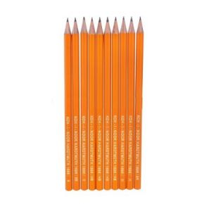 KOH-I-NOOR Набор карандашей 10шт, НВ-4, В-2, 2В, заточенные