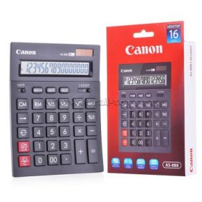 Canon Калькулятор Canon AS-888 черный 16 цифр