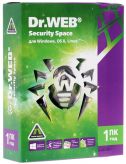 Антивирус Dr.Web Security Space 1 ПК 12 мес (BOX чистая установка) Dr.Web