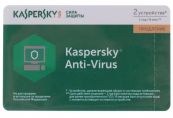 Антивирус Kaspersky Anti-Virus 2016 2 ПК 12 мес (BOX продление лицензии) Kaspersky