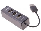 USB-хаб Dexp BT4-04 черный Dexp