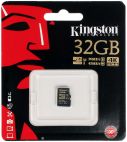 Карта памяти microSDHC 32Gb Kingston SDCG/32GBSP Class 10 UHS-I (U3) Kingston