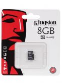 Карта памяти microSDHC 8Gb Kingston SDC4/8GBSP Class 4 Kingston