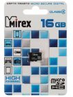 Карта памяти microSDHC 16Gb Mirex 13612-MCROSD16 Class 4 Mirex