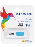 USB Flash накопитель 16Gb Adata C008 белый синий A-Data
