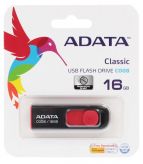 USB Flash накопитель 16Gb Adata C008 красный черный A-Data