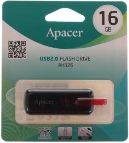 USB Flash накопитель 16Gb Apacer AH326 черный Apacer