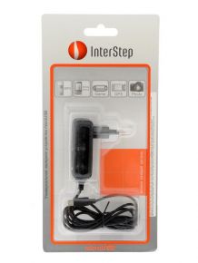 Сетевое зарядное устройство InterStep 1000 мА micro USB черный InterStep