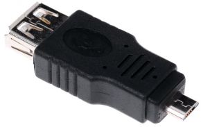 Переходник Dexp AU2FMIUM micro USB - USB черный Dexp