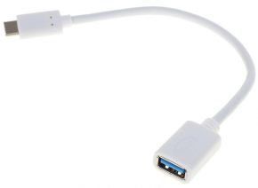 Кабель OTG USB-C Dexp OUC015W USB Type-C - USB белый Dexp