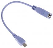 Кабель OTG Dexp OMUPSI150 micro USB - USB фиолетовый Dexp