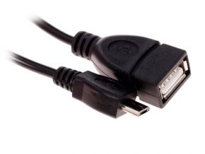 Кабель OTG Dexp OMUBSI150 micro USB - USB черный Dexp