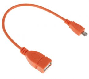 Кабель OTG Dexp OMUOSI150 micro USB - USB оранжевый Dexp