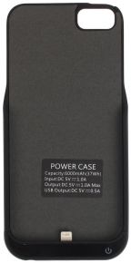 Чехол-аккумулятор Red Line для Apple iPhone 6/6S, Apple iPhone 7 черный 6000 мАч / Power Case Red Line