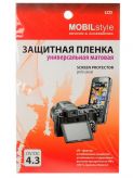 Защитная пленка MobilStyle для смартфона универсальная (4.3") MobilStyle