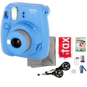 Фотоаппарат моментальной печати Fujifilm Фотоаппарат моментальной печати Fujifilm INSTAX MINI 9 COBALT SET CHAMPION