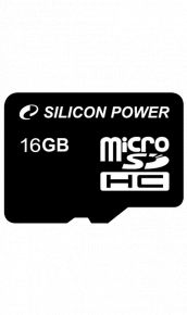 Карта памяти Silicon Power MicroSD HC 16 ГБ class 10 (с адаптером) Silicon Power Карта памяти Silicon Power MicroSD HC 16 ГБ class 10 (с адаптером)