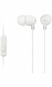 Проводная гарнитура Sony MDR-EX15APW, стерео (белая) Sony Проводная гарнитура Sony MDR-EX15APW, стерео (белая)