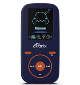 MP3 плеер Ritmix RF-4450 4Gb синий Ritmix