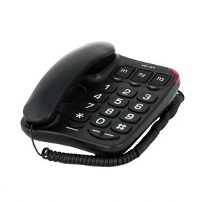 Телефон проводной teXet Телефон проводной teXet TX-214 Black