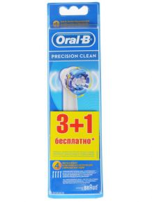 Сменная насадка для зубных щеток Braun Oral-B EB20 Precision Clean (4 шт) Braun