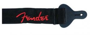 BLACK/RED LOGO FENDER BLACK/RED LOGO