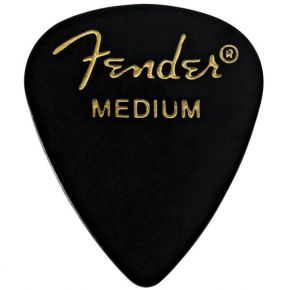 351 SHAPE PICKS 1 GROSS BLACK MEDIUM FENDER 351 SHAPE PICKS 1 GROSS BLACK MEDIUM