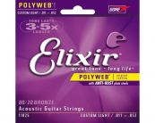 11025 POLYWEB CUSTOM LIGHT (011-015-022-032-042-052) ELIXIR 11025 POLYWEB CUSTOM LIGHT (011-015-022-032-042-052)