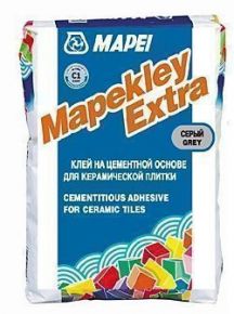 Mapei (Мапей) Клей для плитки MAPEKLEY EXTRA , мешок 25 кг. (минимальная партия 10 шт.)