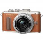 Фотоаппарат системный Olympus Фотоаппарат системный Olympus E-PL8 brown + 14-42 EZ silver